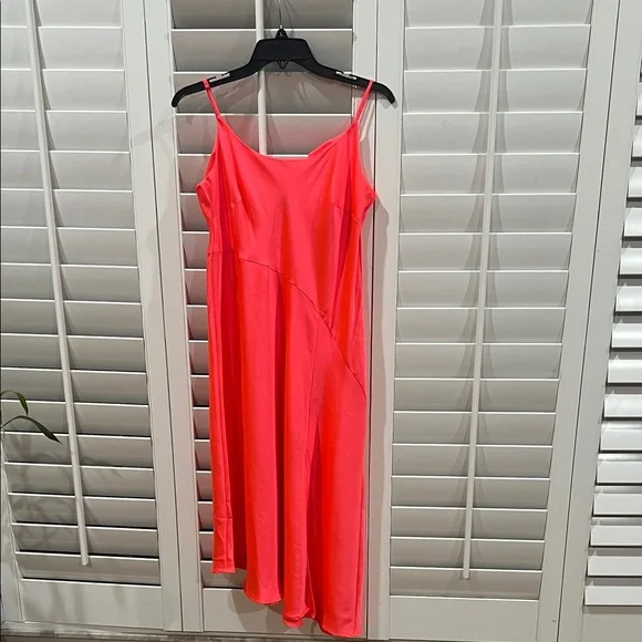 a new day | Dresses | A New Day Vibrant Bright Hot Pink Maxi Dress |  Poshmark